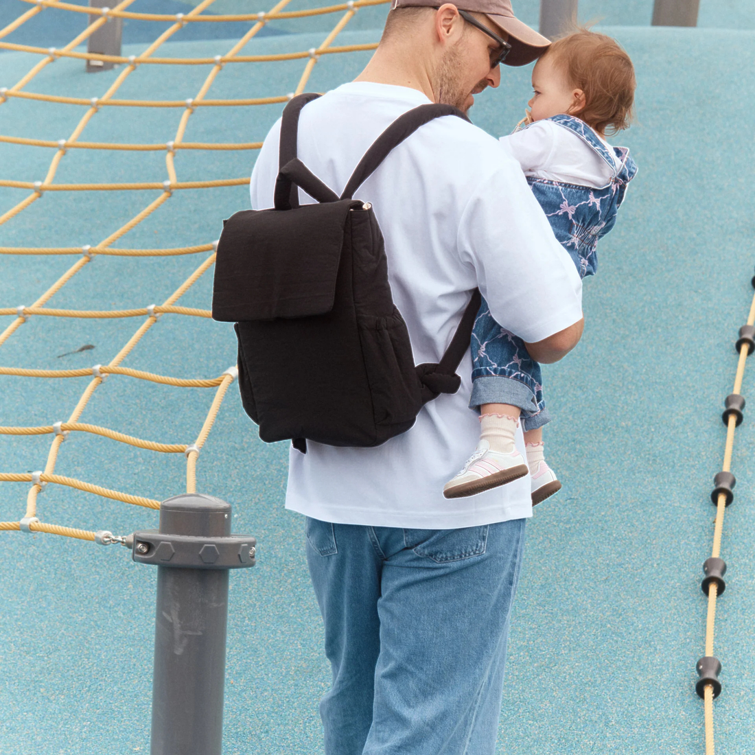 Baby Backpack - Licorice Black