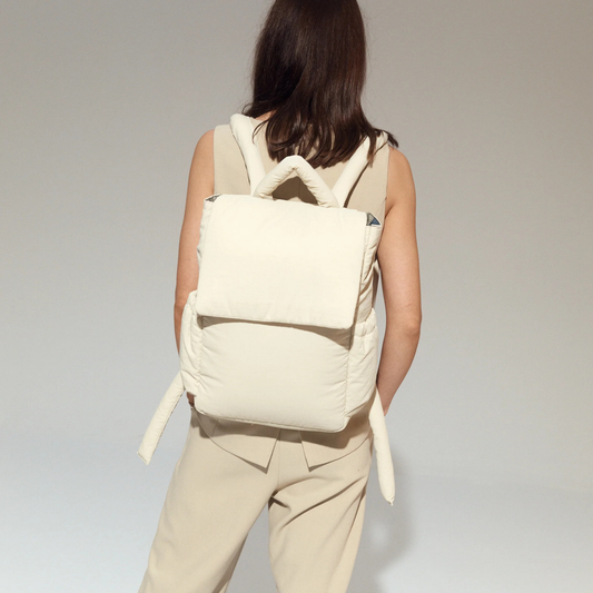 Baby Backpack - Milk Cream