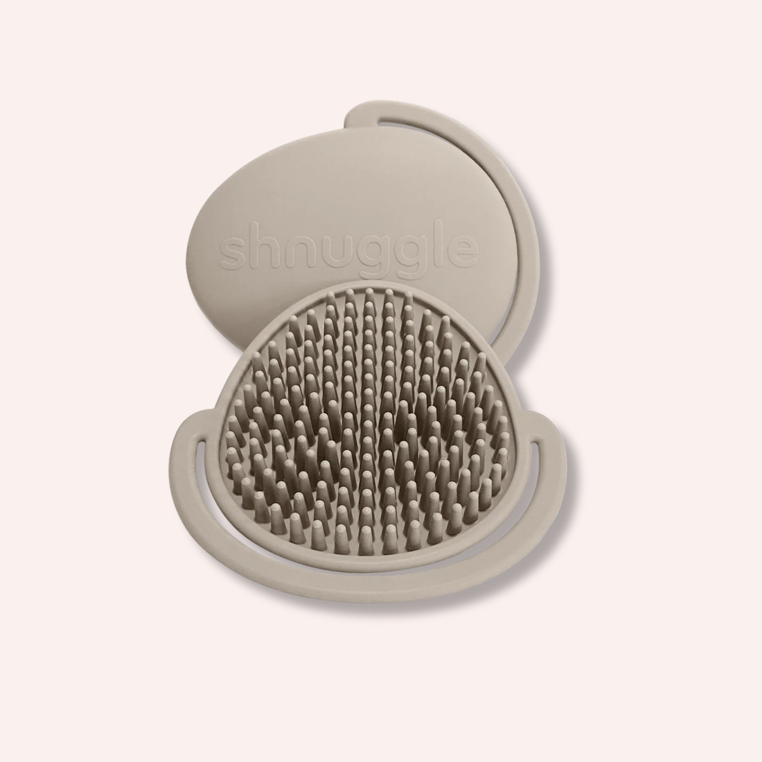 Baby Bath Brush - Taupe