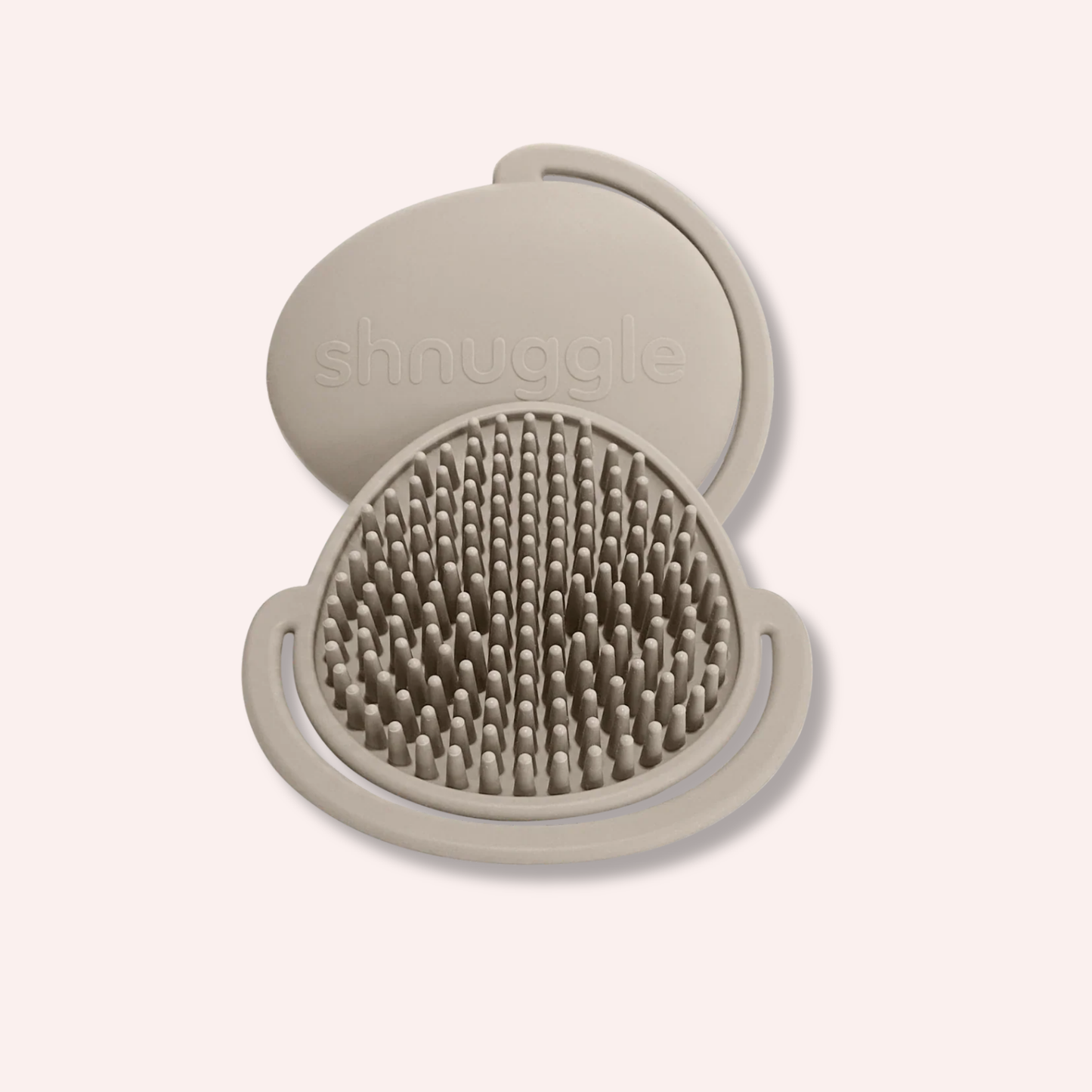Baby Bath Brush - Taupe