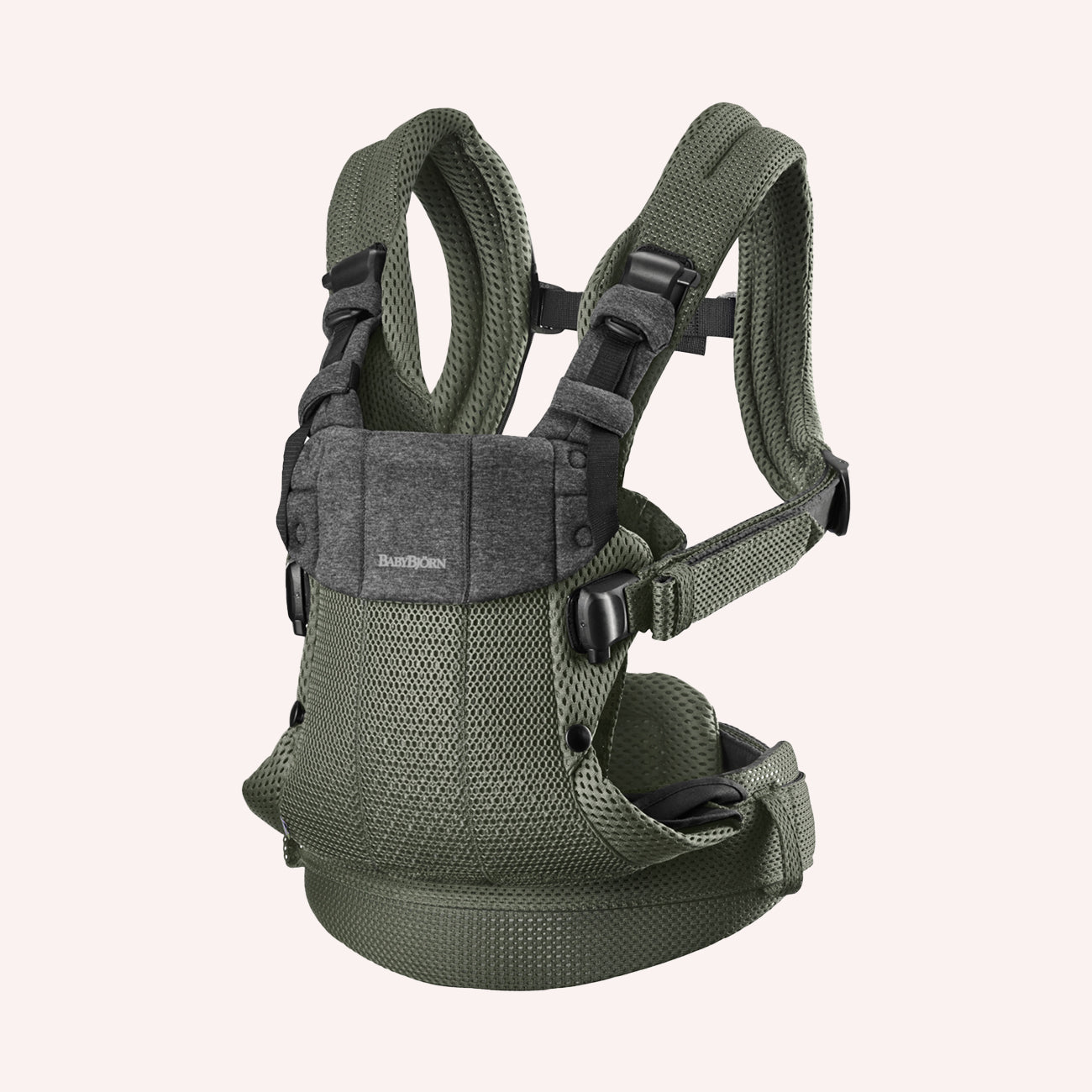 Baby Carrier Harmony Dark Green 3D Mesh The Memo