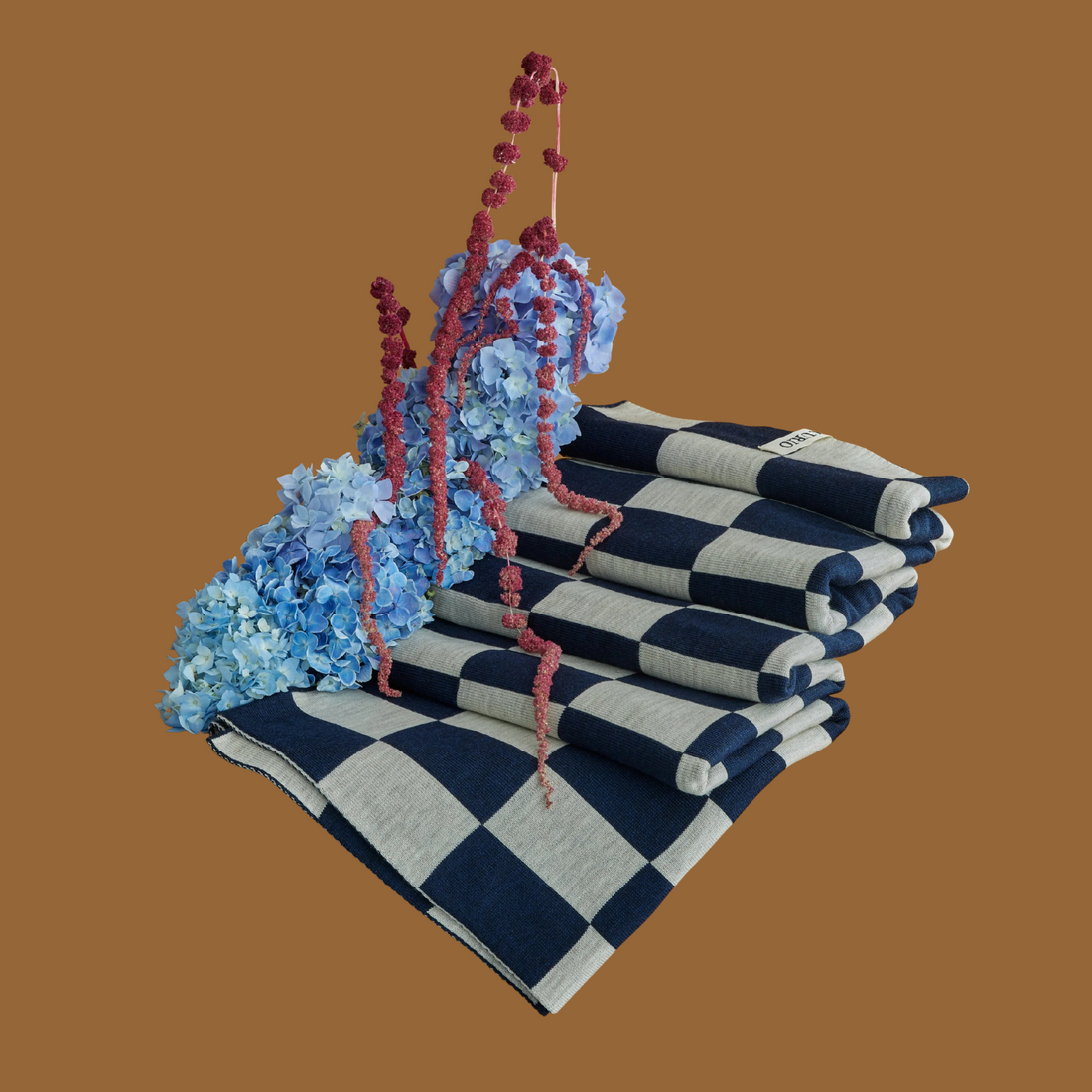 Baby Blanket - Navy Sailor Check