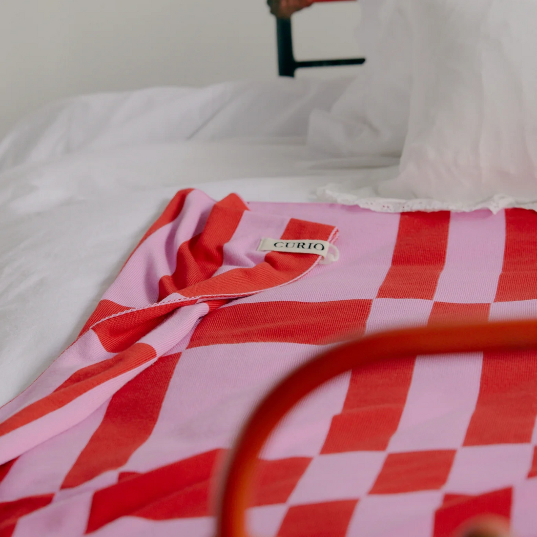 Baby Blanket - Rose Ripple Patchwork