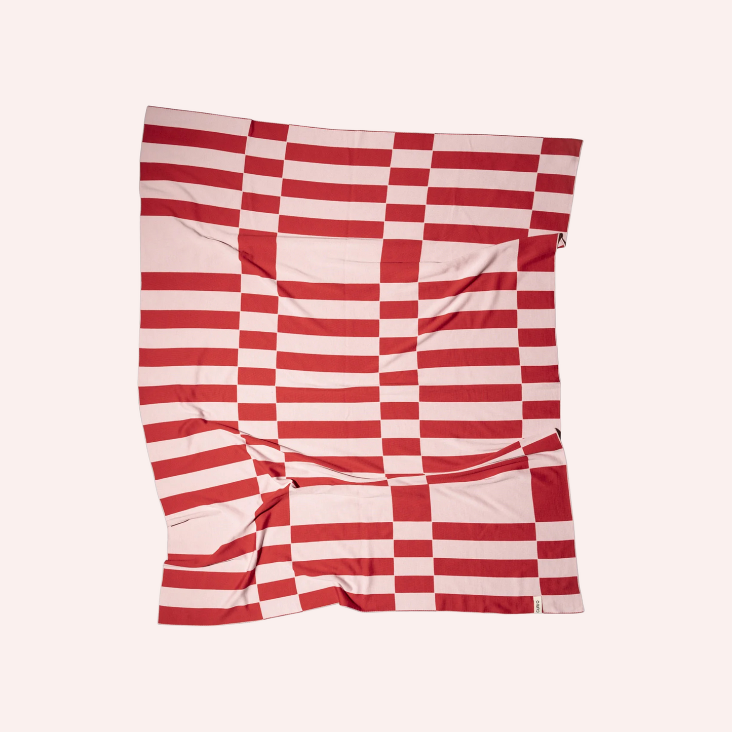 Baby Blanket - Rose Ripple Patchwork