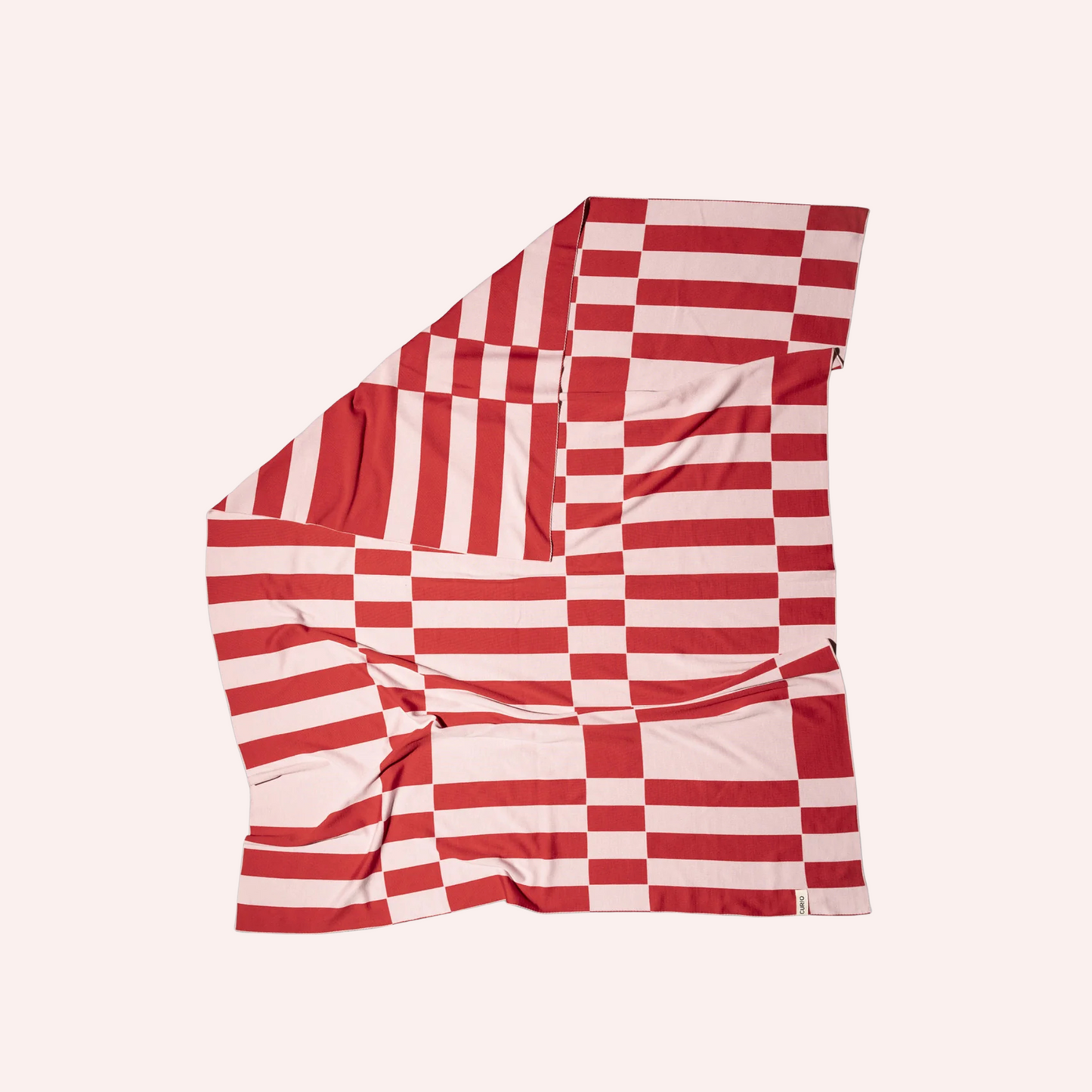 Baby Blanket - Rose Ripple Patchwork