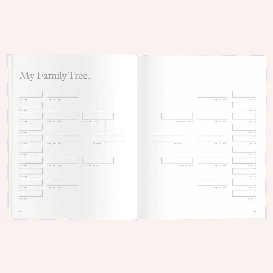 Baby Book - Blue Check