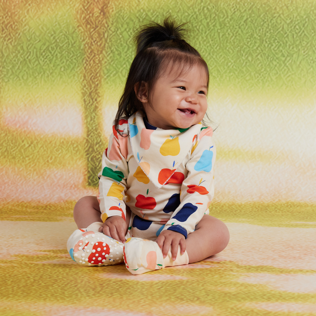 Baby Bootie - Tiny Orchard
