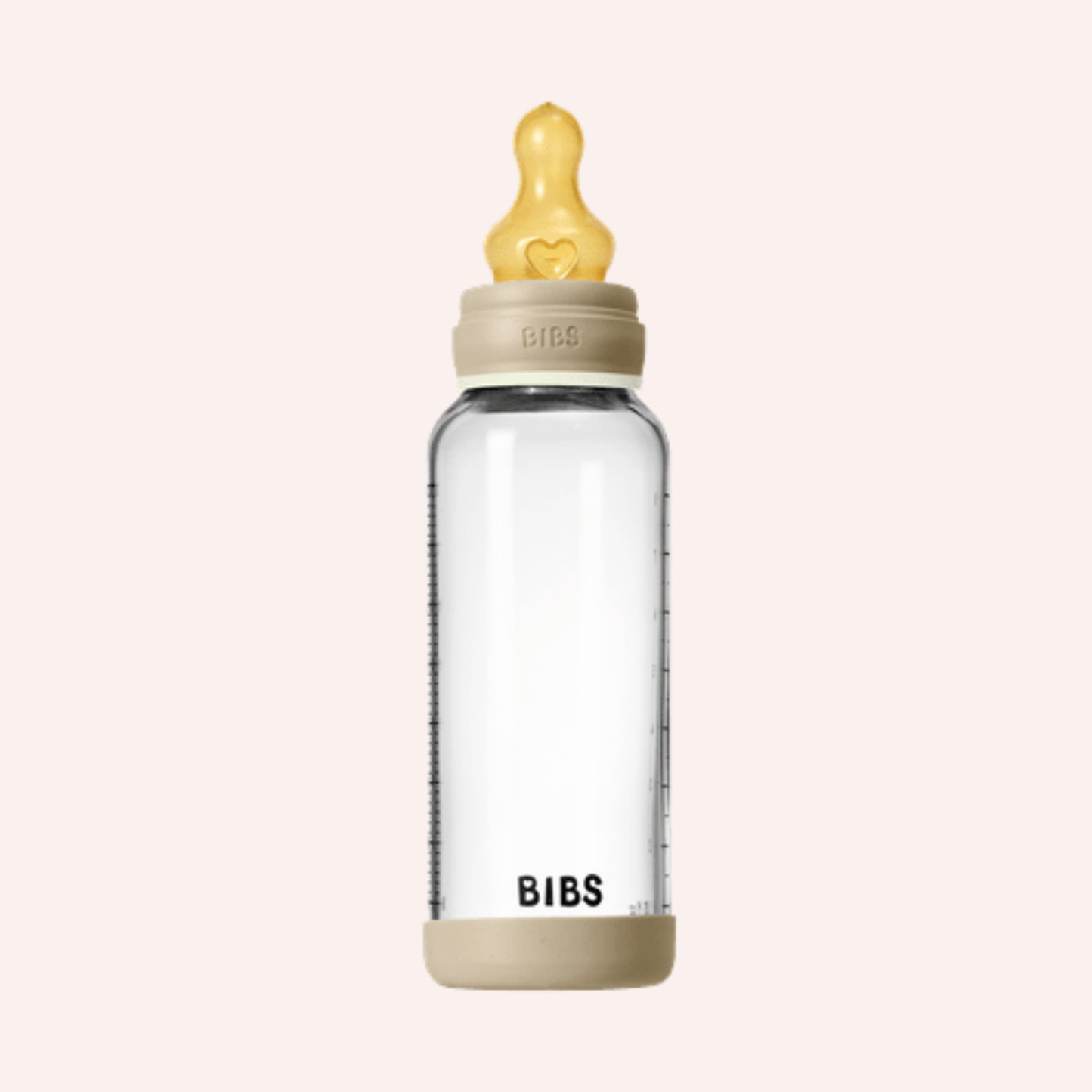 Baby Glass Bottle Complete Set 240ml - Glow Vanilla