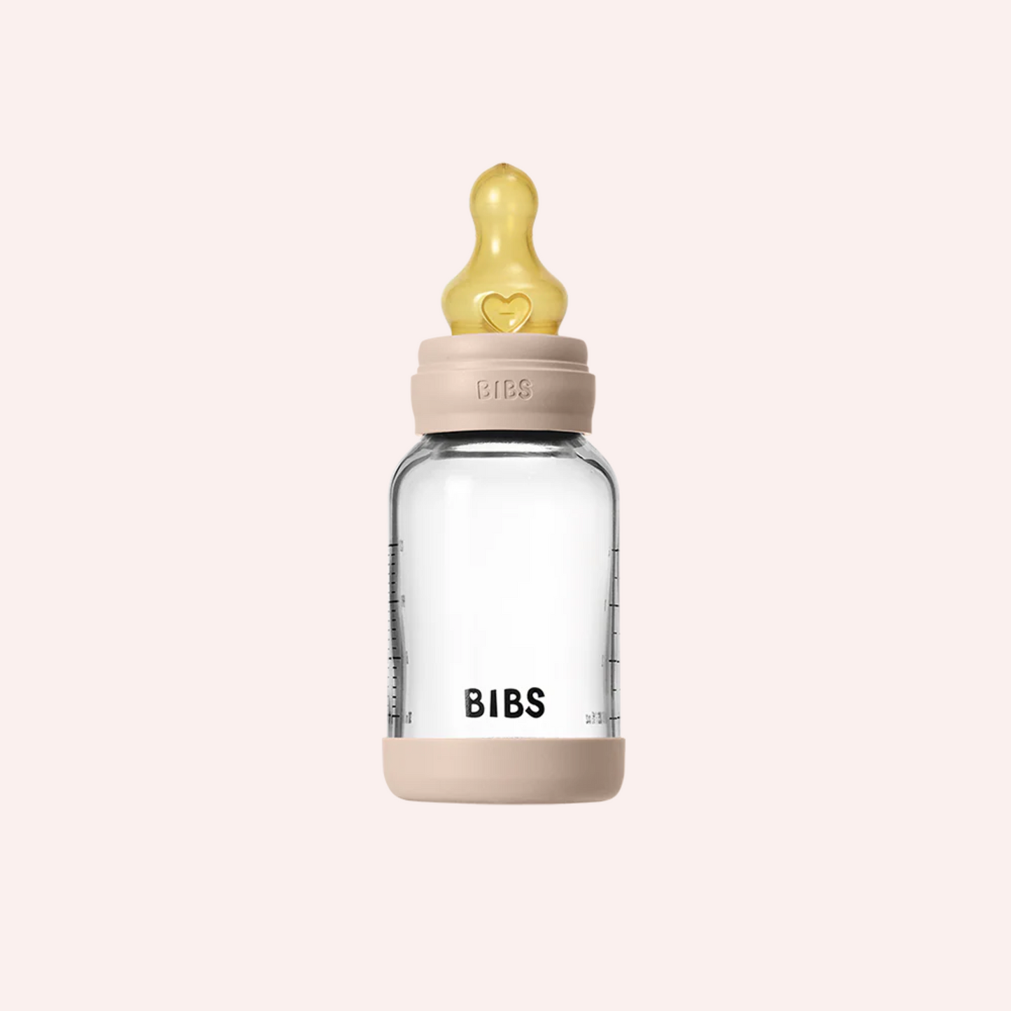 Baby Glass Bottle Set 120ml Blush by BIBS the memo – The Memo