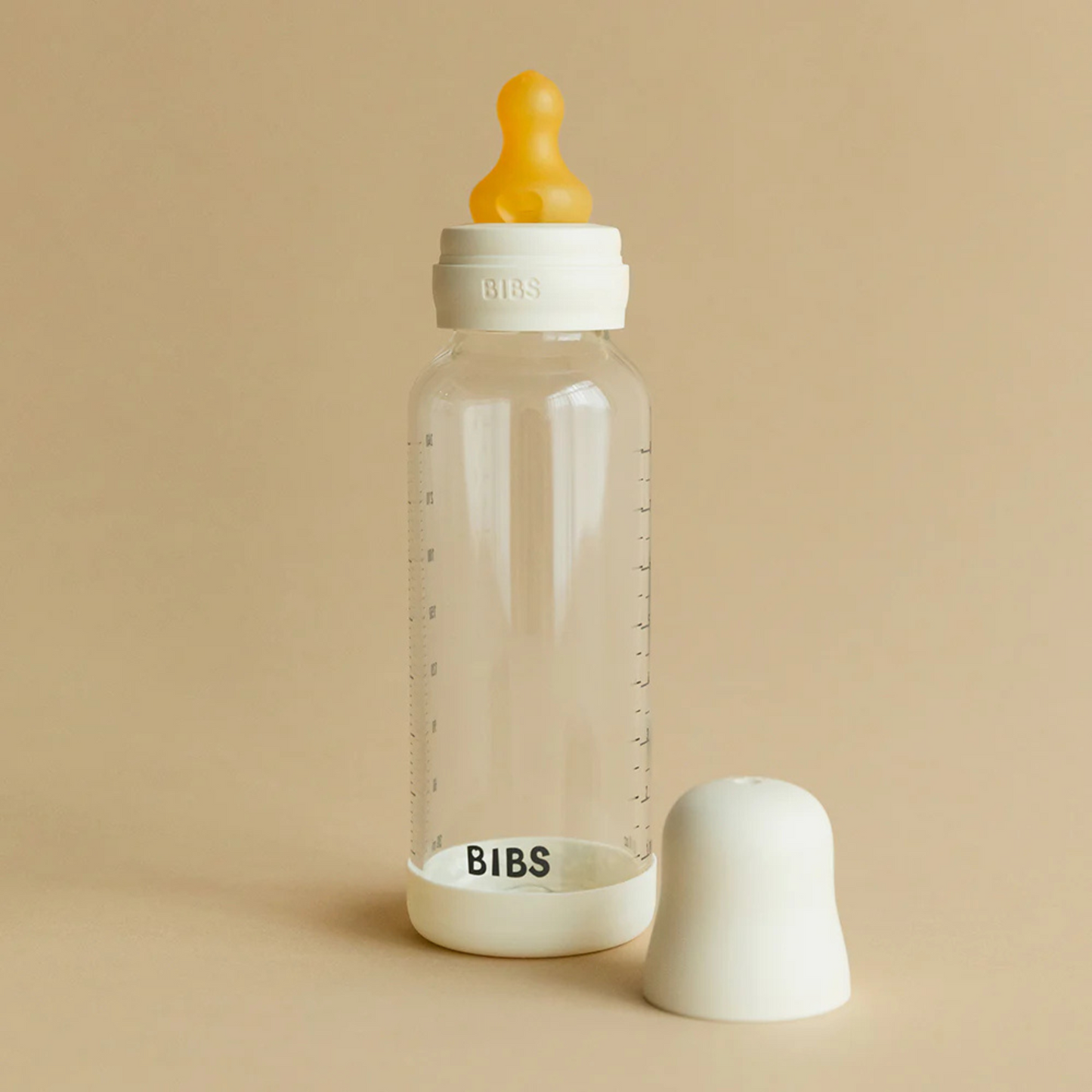 Baby Glass Bottle Set 240ml - Ivory