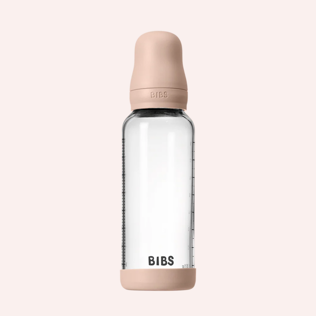 Baby Glass Bottle Set 240ml - Blush
