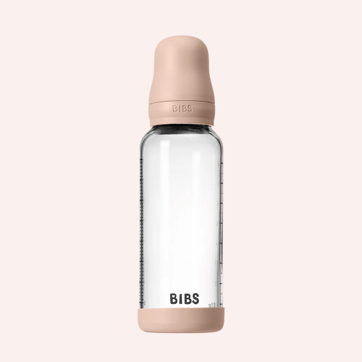 Baby Glass Bottle Set 240ml - Blush