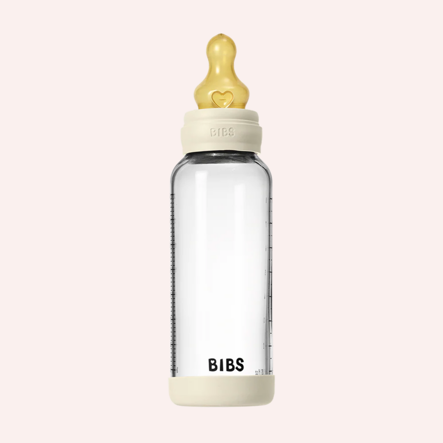 Baby Glass Bottle Set 240ml - Ivory