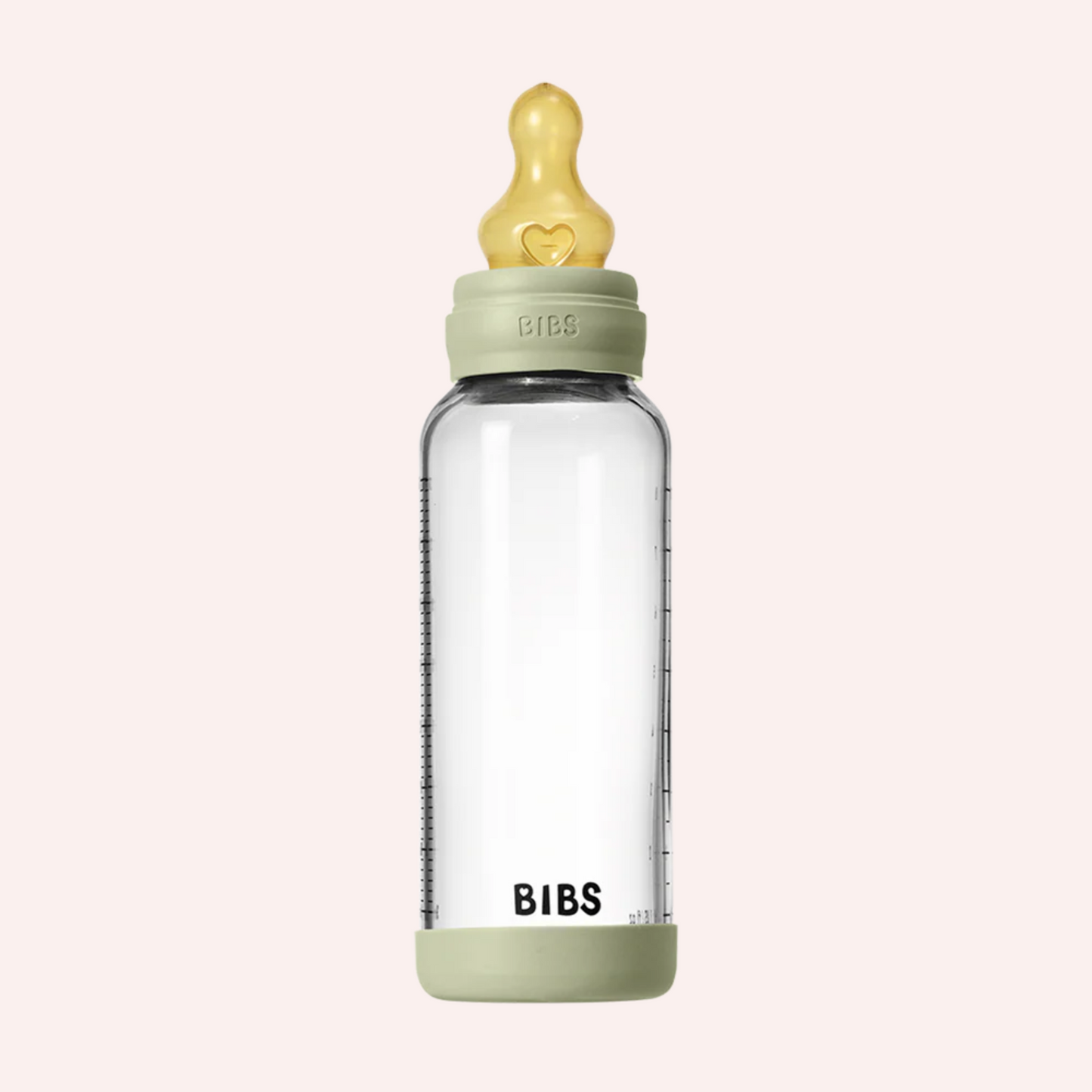 Baby Glass Bottle Set 240ml - Sage