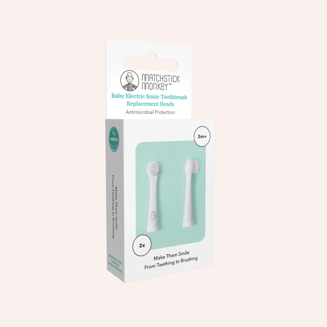 Baby Sonic Toothbrush Replacement Heads