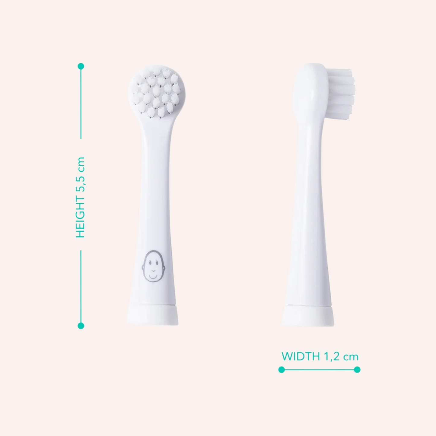 Baby Sonic Toothbrush Replacement Heads