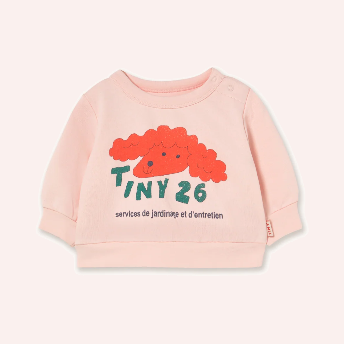 Baby Sweatshirt - Red Dog
