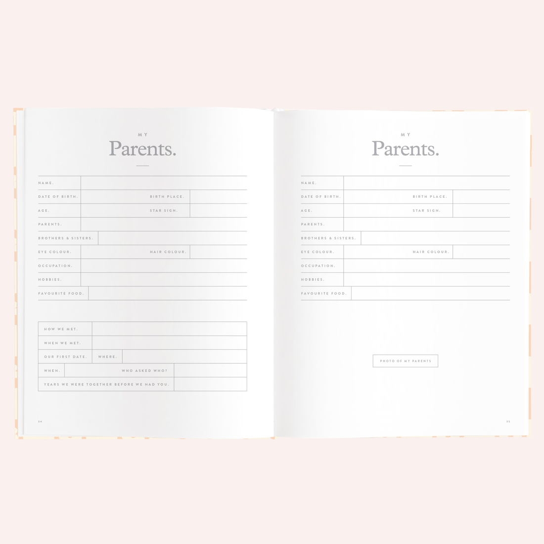 Baby Book - Daisy Grid