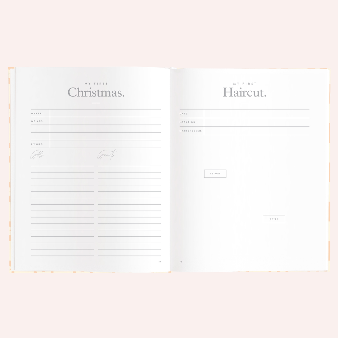 Baby Book - Daisy Grid