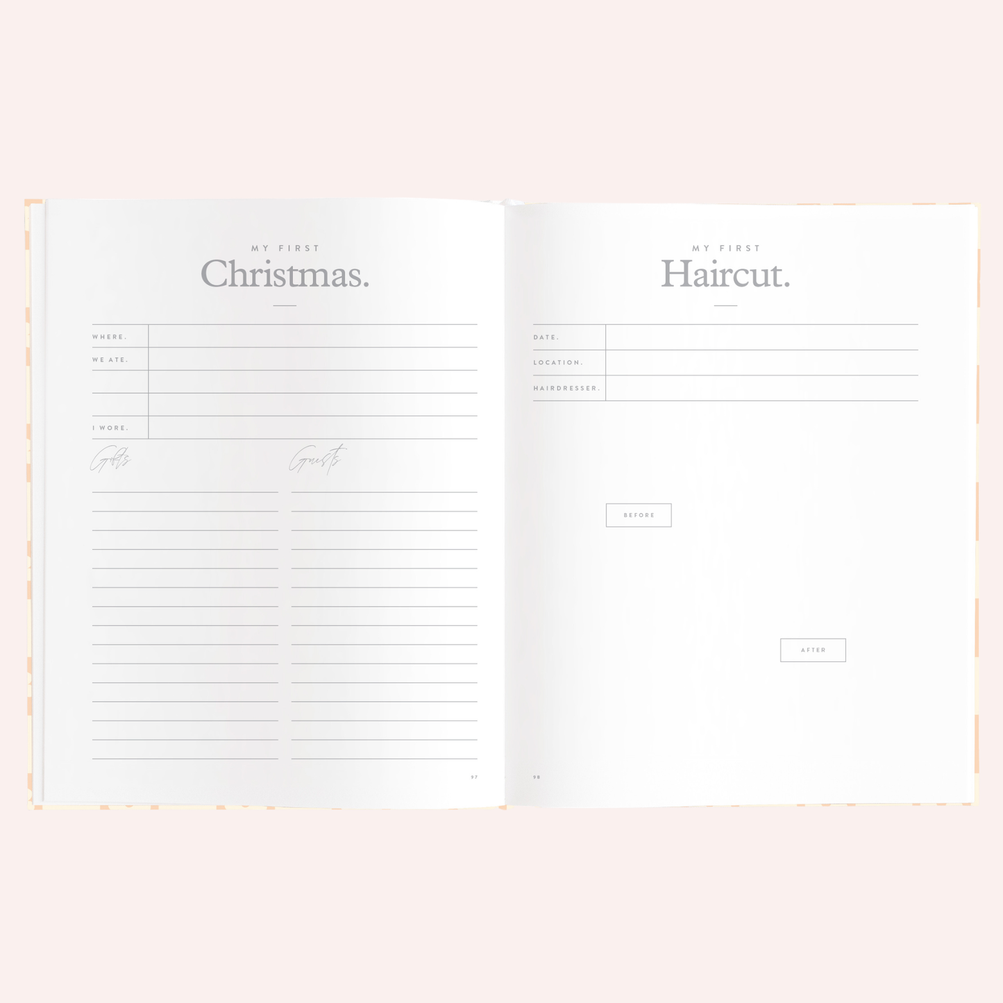 Baby Book - Daisy Grid