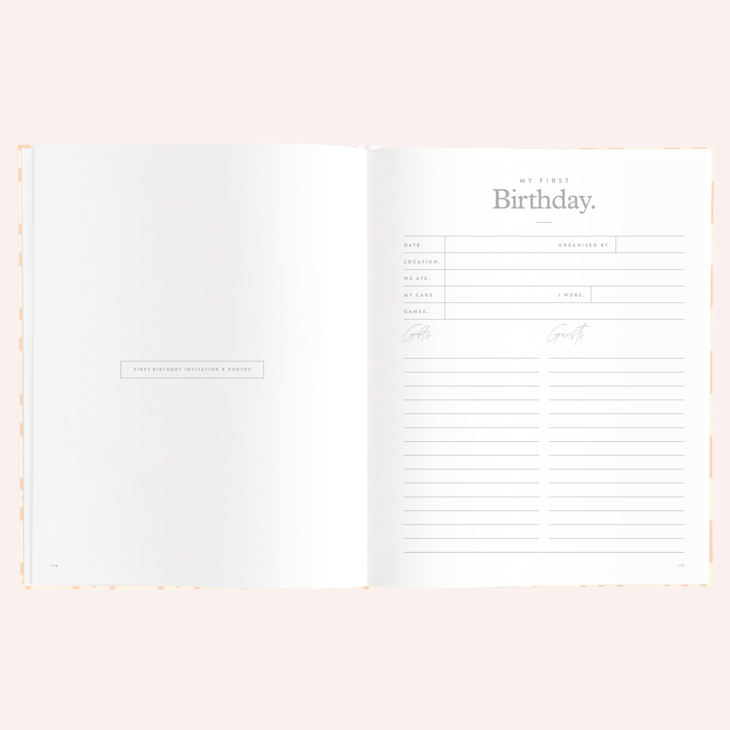 Baby Book - Daisy Grid