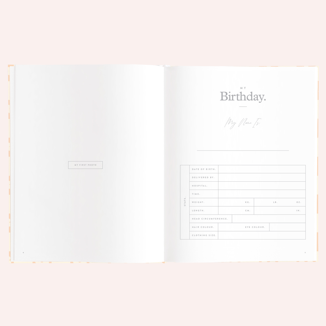 Baby Book - Daisy Grid