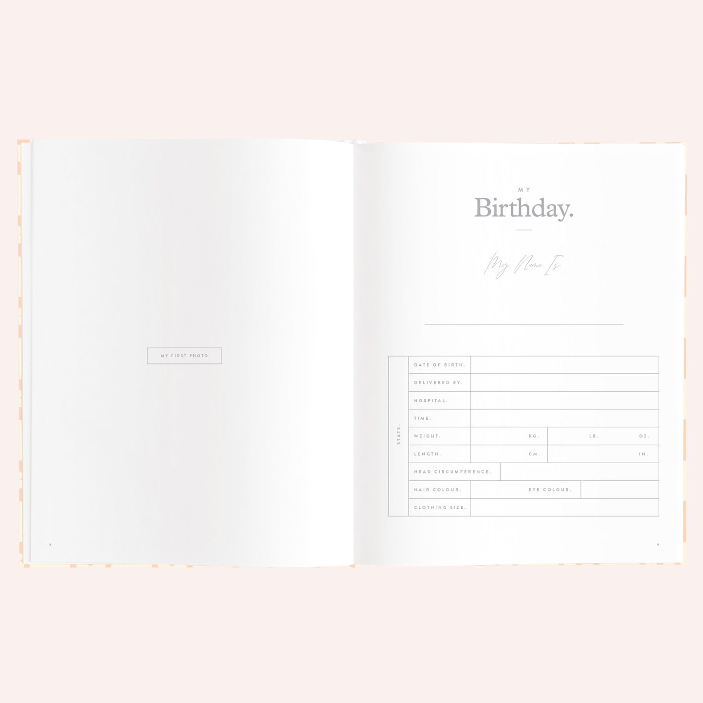 Baby Book - Daisy Grid