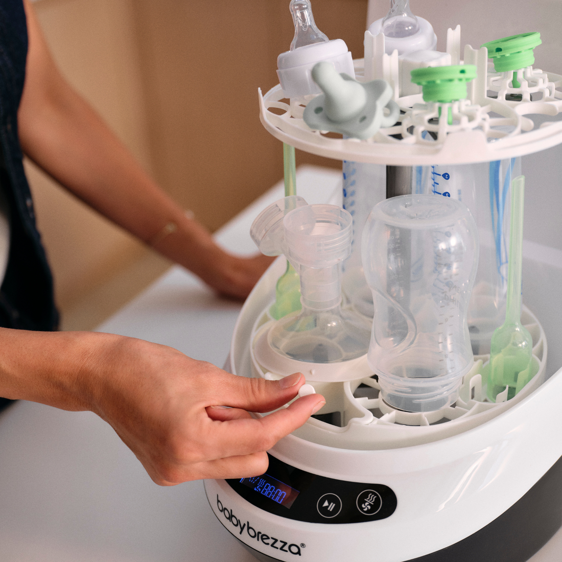 Baby Brezza Bottle Washer Pro - White