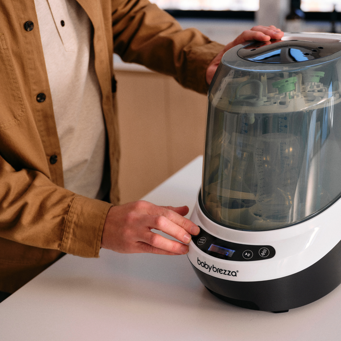 Baby Brezza Bottle Washer Pro - White