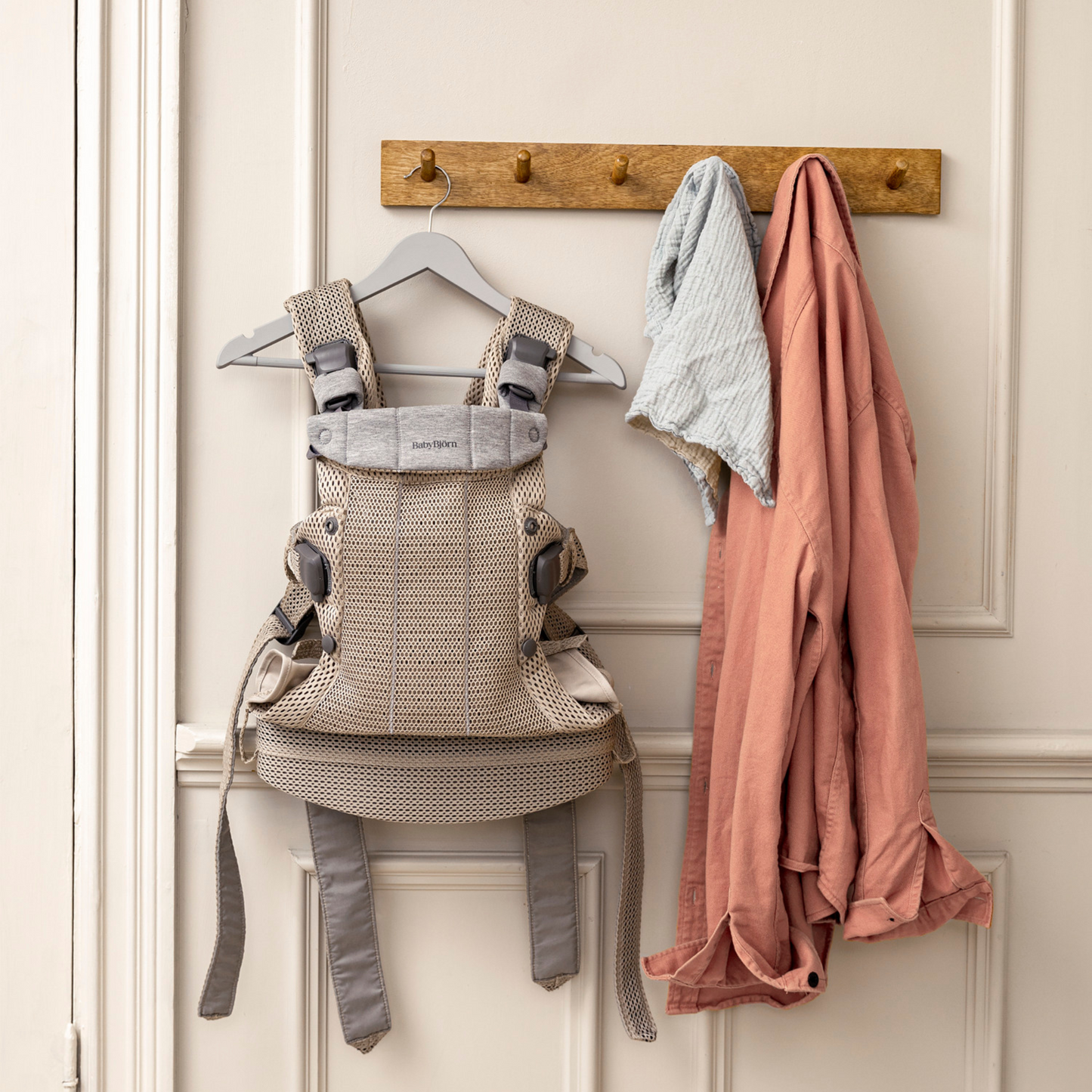 Baby Carrier Harmony - Grey Beige 3D Mesh