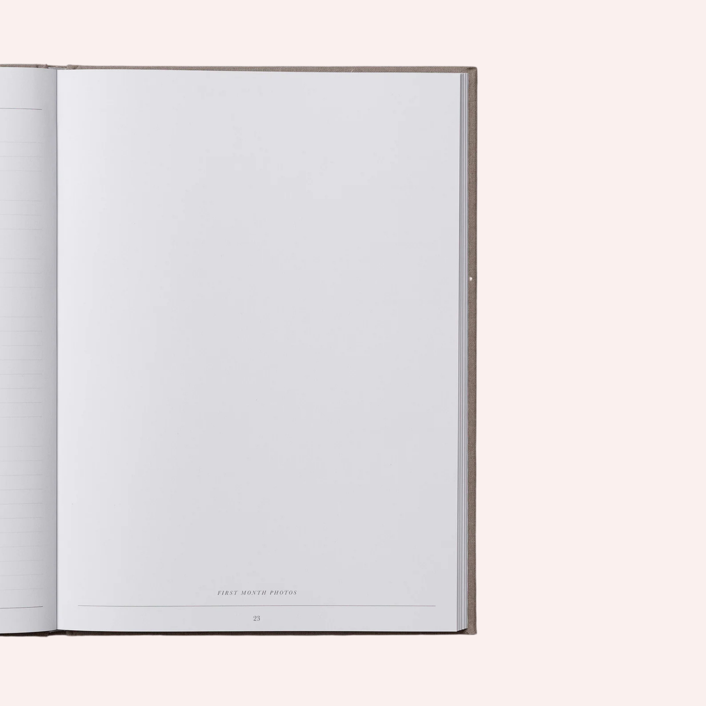 Baby: The First Five Years Book - Oatmeal