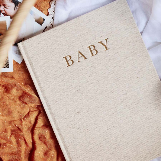 Baby: The First Five Years Book - Oatmeal