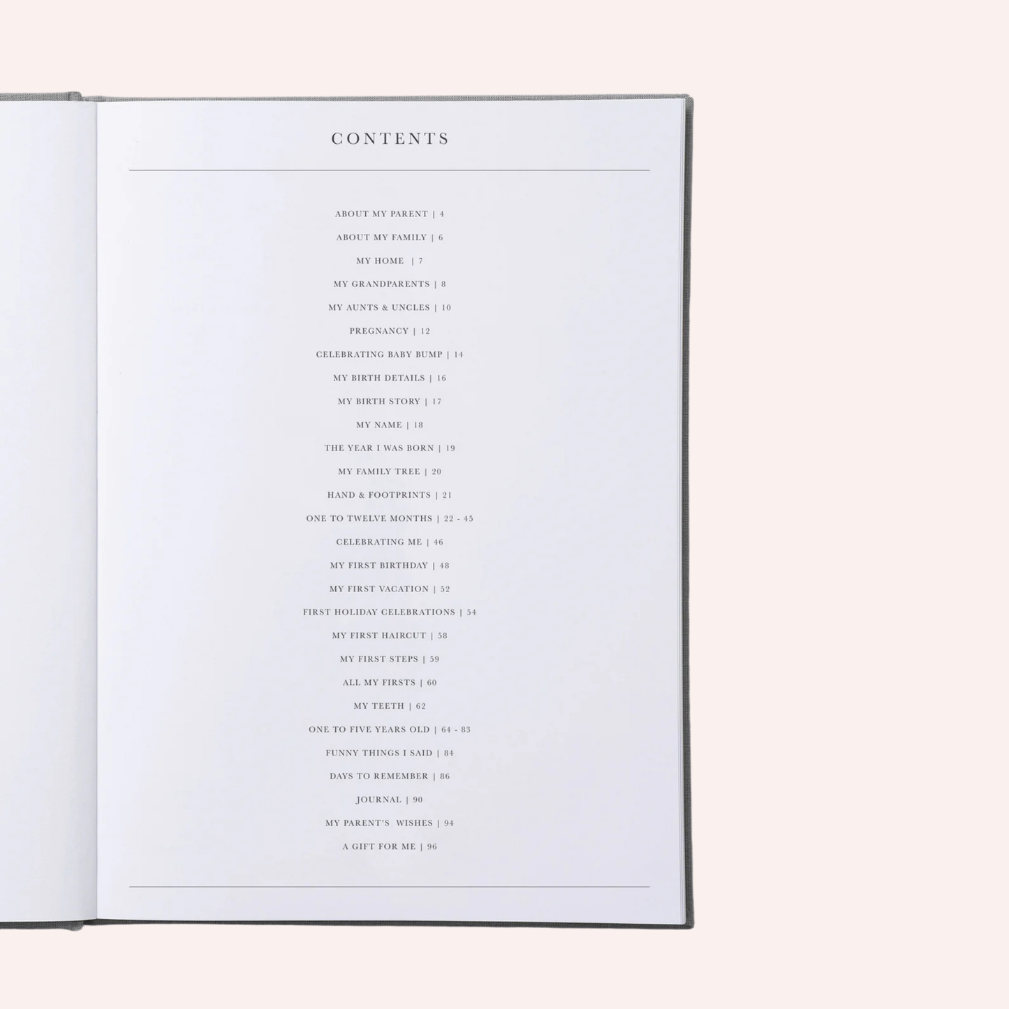 Baby: The First Five Years Book - Oatmeal