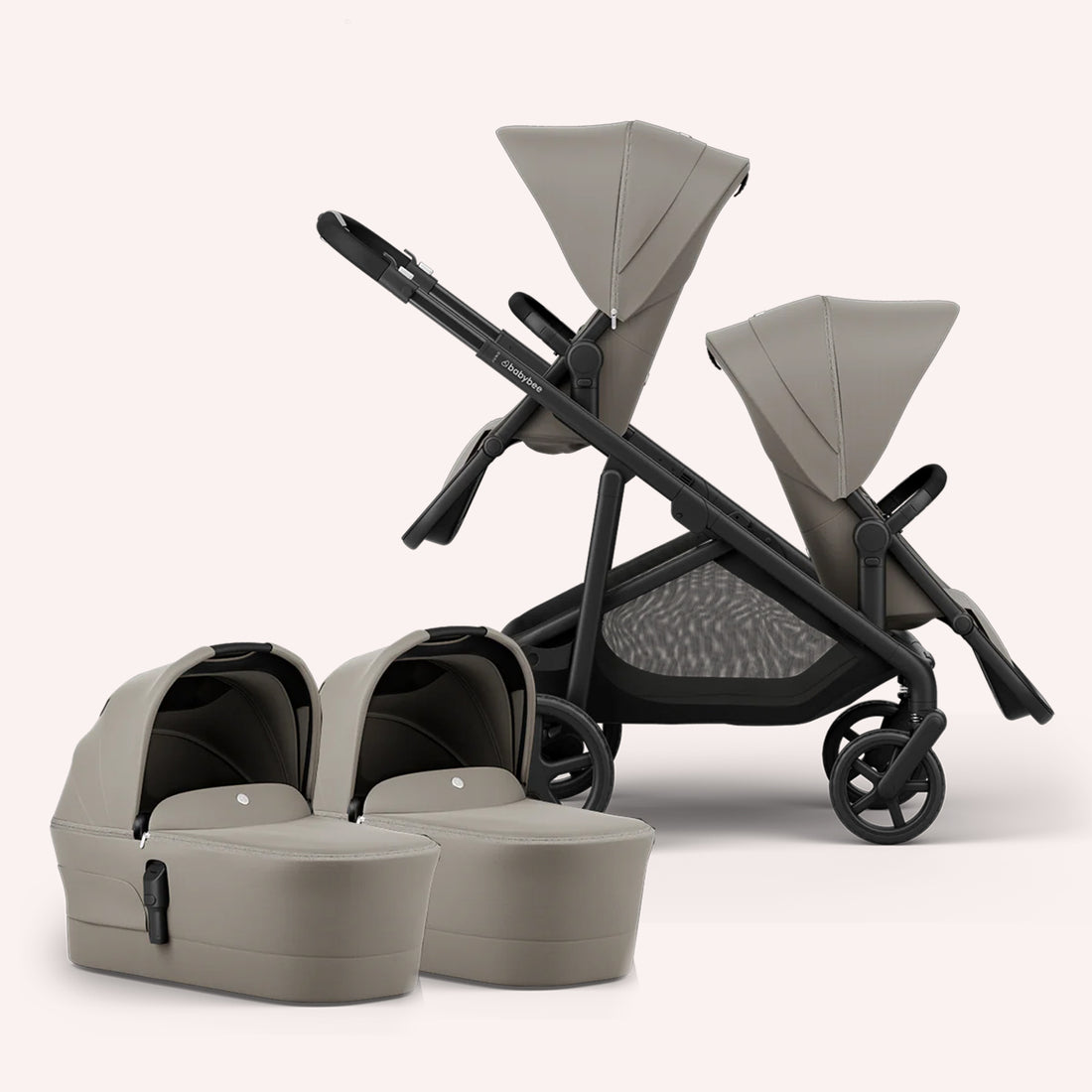 Babybee Juno Bassinet and Seat Pram + Maxi Cosi Mico 12 LX Capsule Bundle