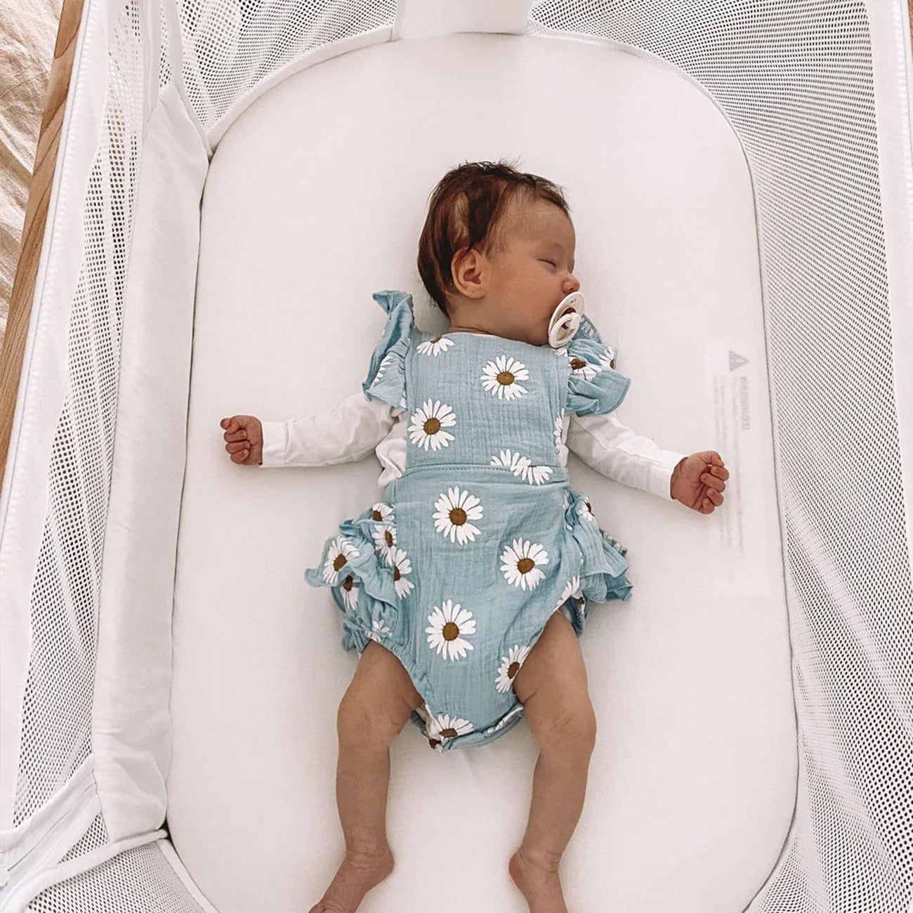 Babybee Pod Co-Sleeper - White