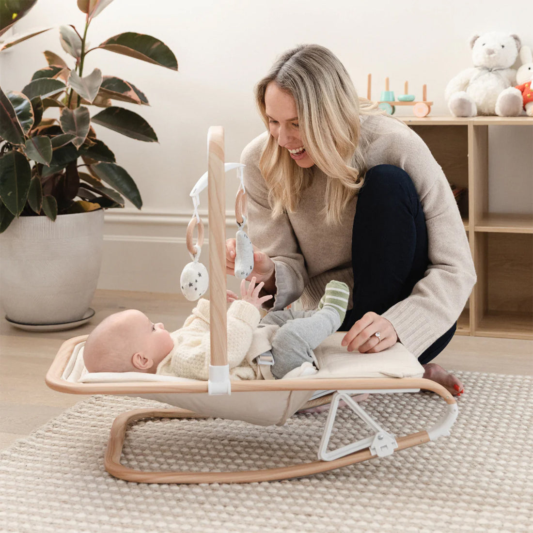 Babybee Lola Rocker - Sand