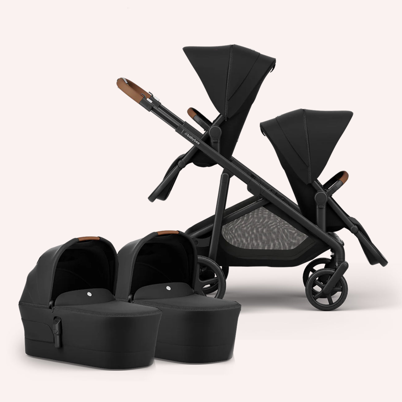 Babybee Juno Twin Pram