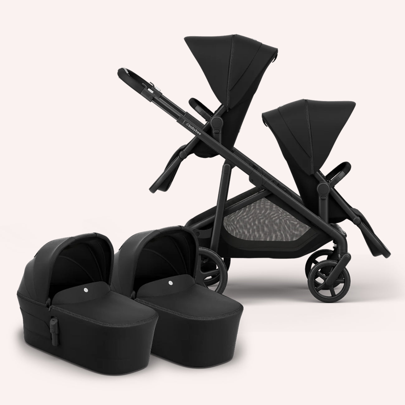 Babybee Juno Twin Pram