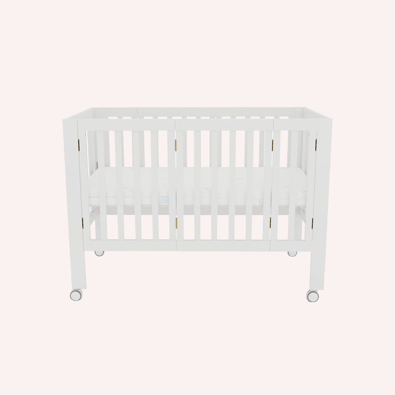 Dixie Folding Cot - White