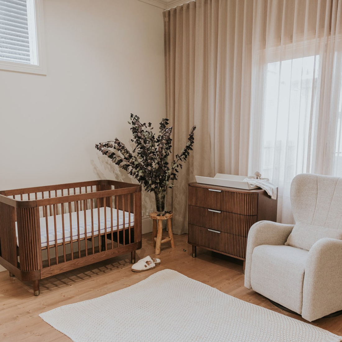 BabyRest Juno Package - Walnut