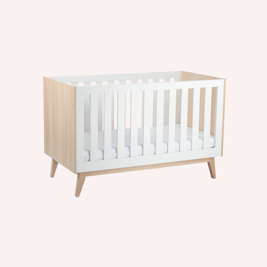 Tommi Cot - Oak/White