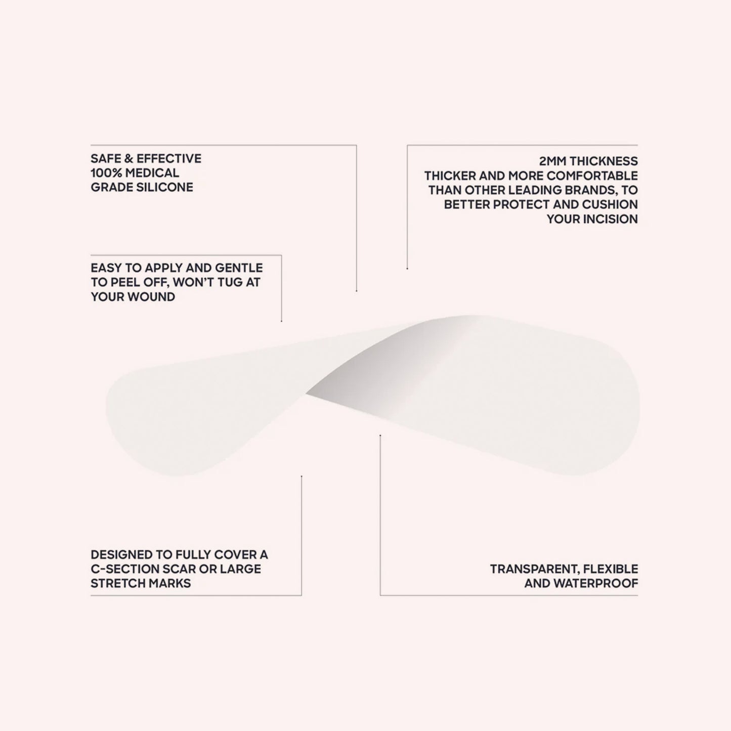 Silicone Gel Scar Strips