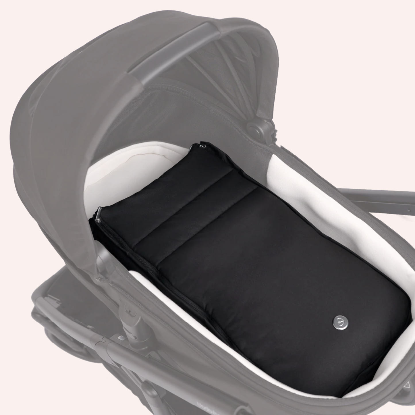 Babybee Bassinet Cocoon - Black