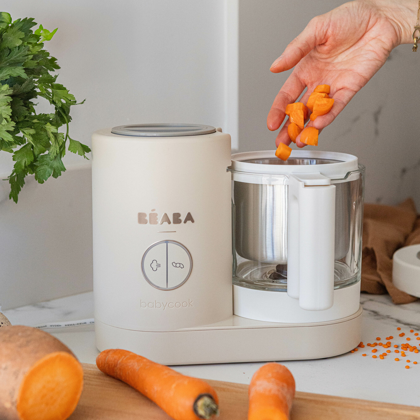 Beaba Babycook Neo Baby Food Processor - Clay