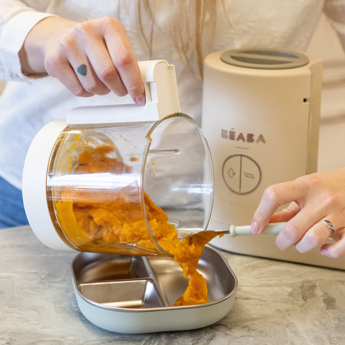 Beaba Babycook Neo Baby Food Processor - Clay