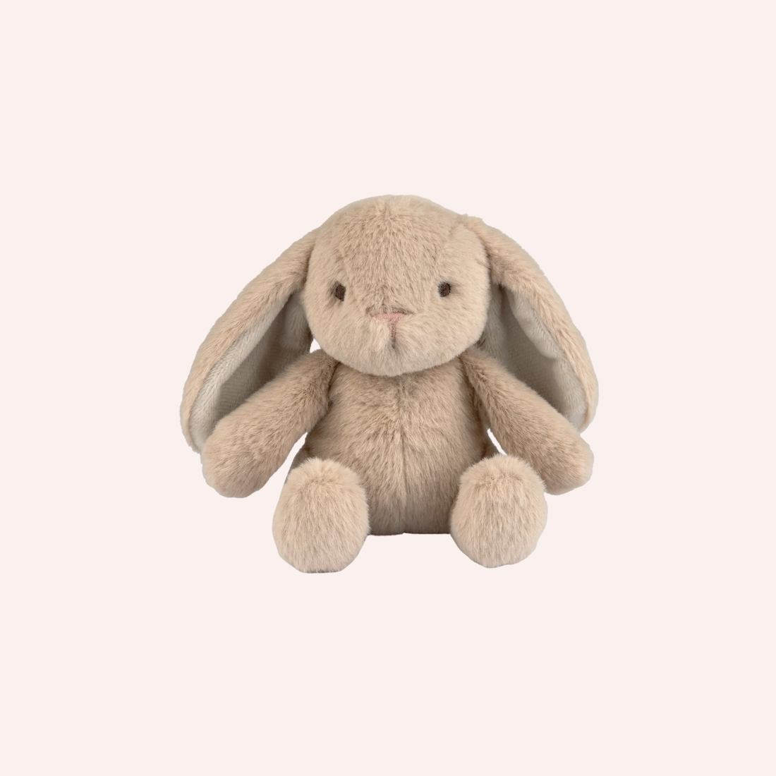 Beanie Soft Toy - Welcome to the World Tan Bunny