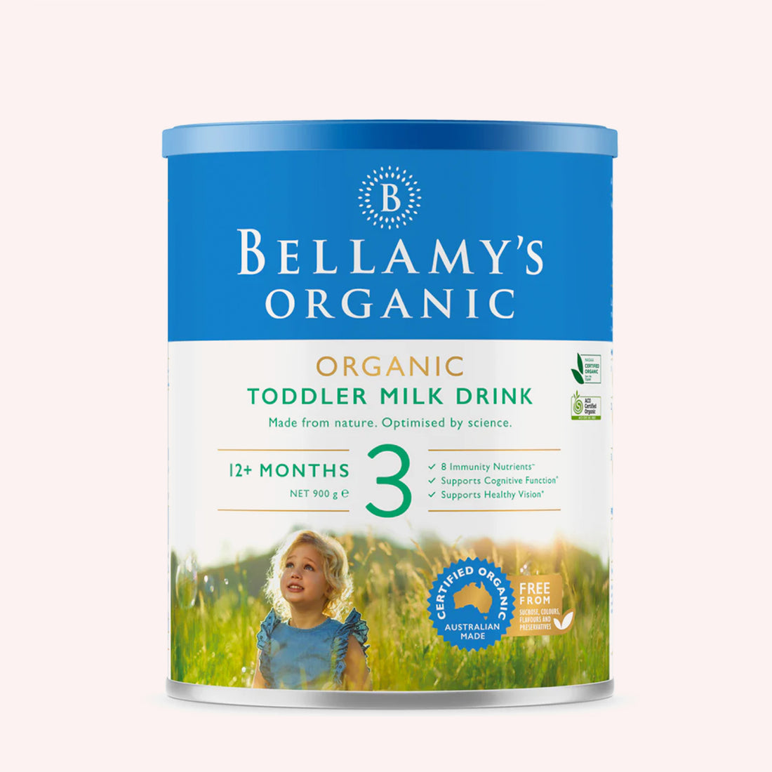 Bellamy's Organic - Step 3 Toddler Milk Drink - 12+ Months - 900g