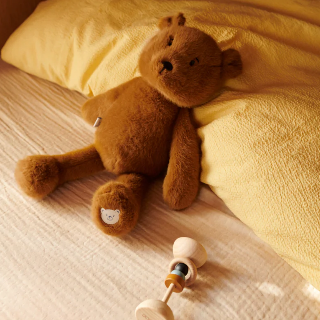 Berto Bear Teddy - Golden Caramel