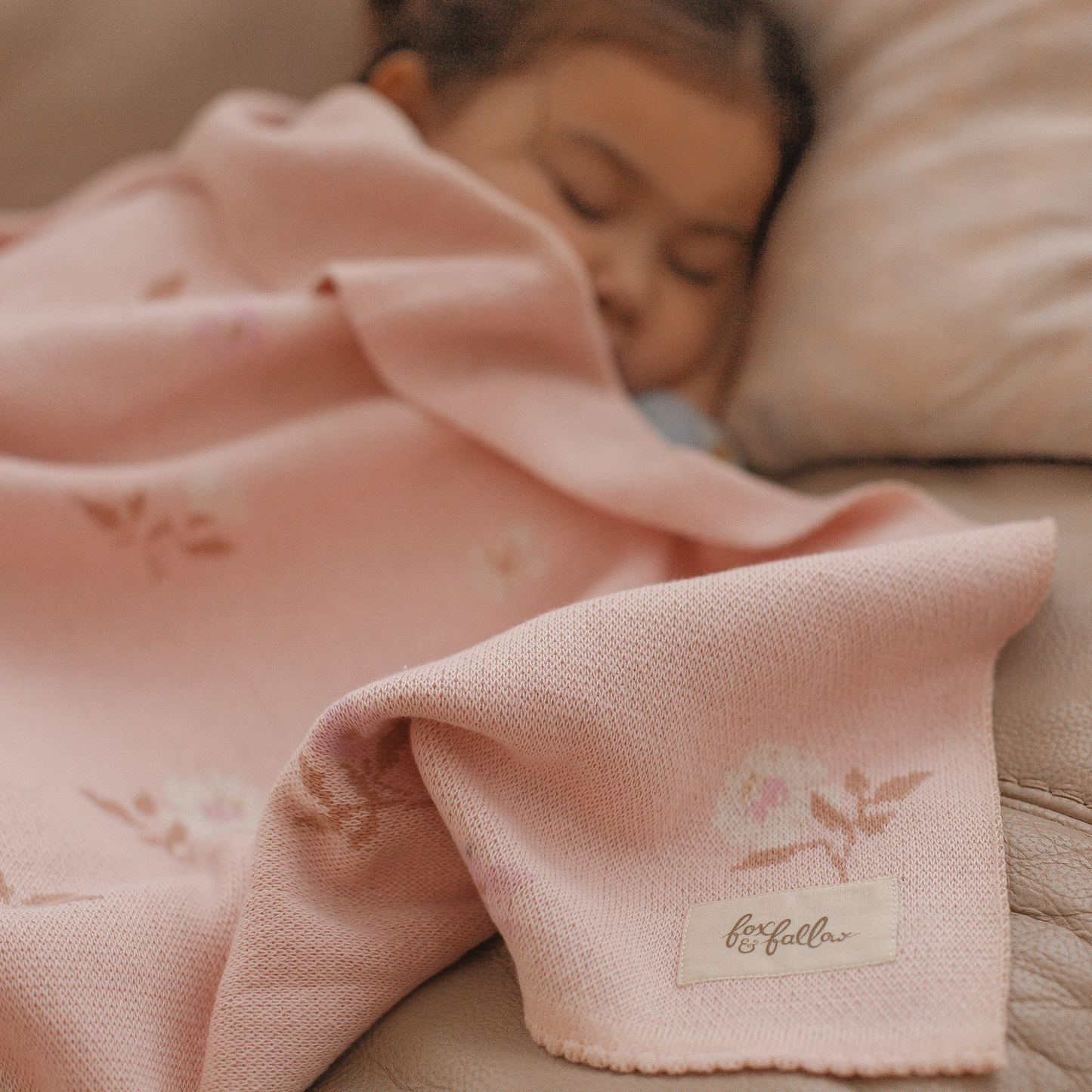 Blanket - Dusty Roses