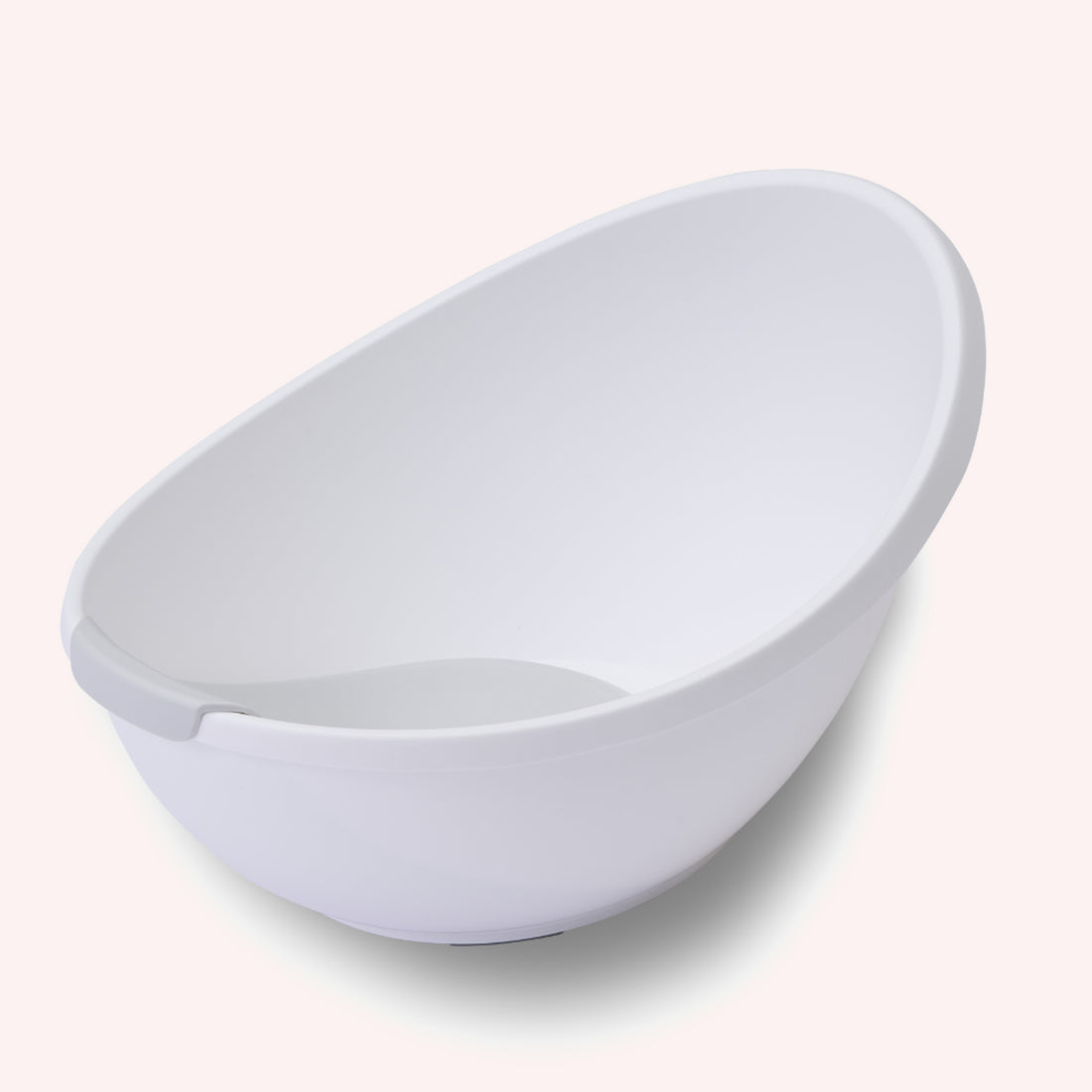 Bubble Cuddle Bath with Bath Seat - White